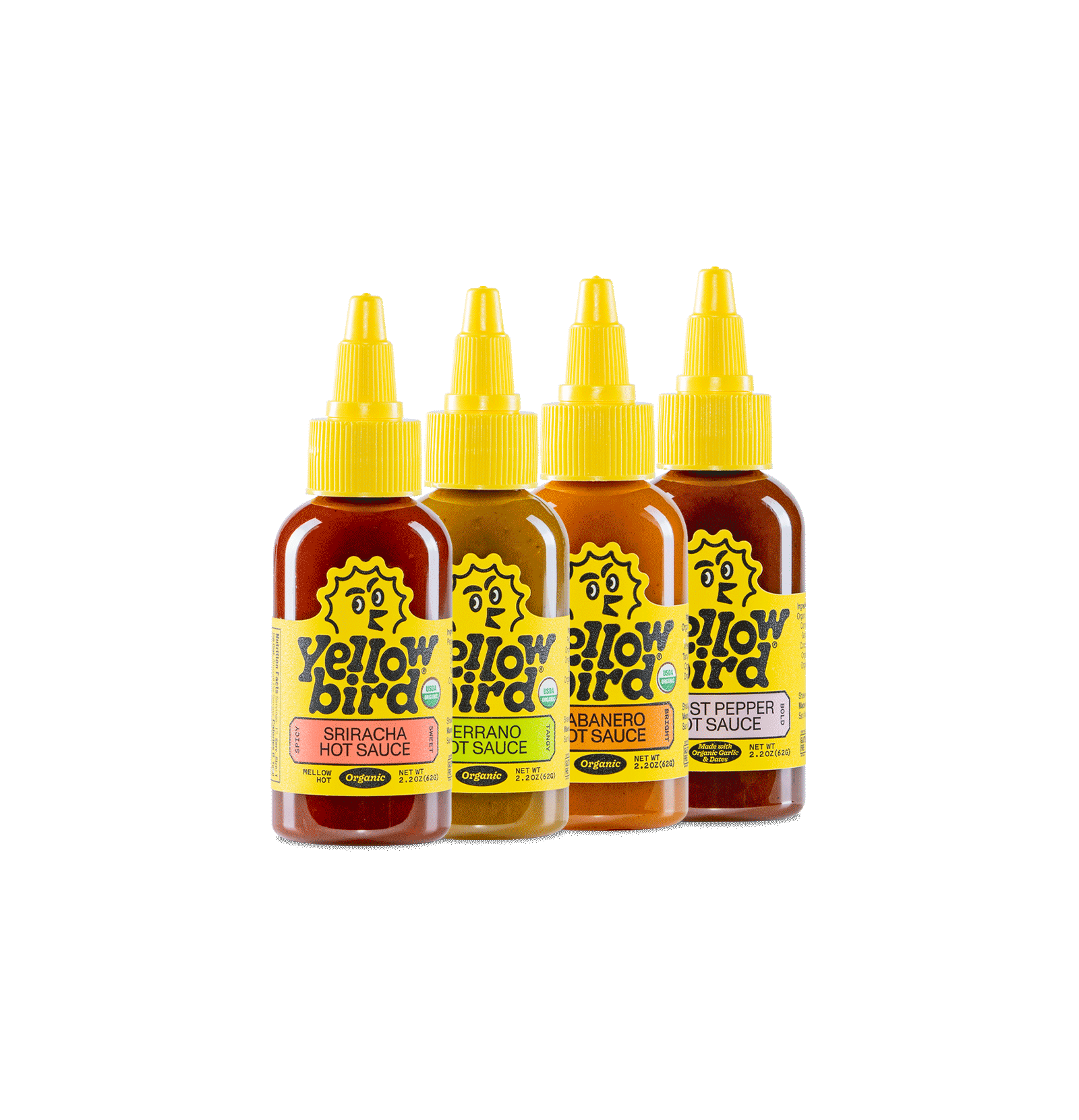 Made with Organic Hot Sauce Variety Set Q1