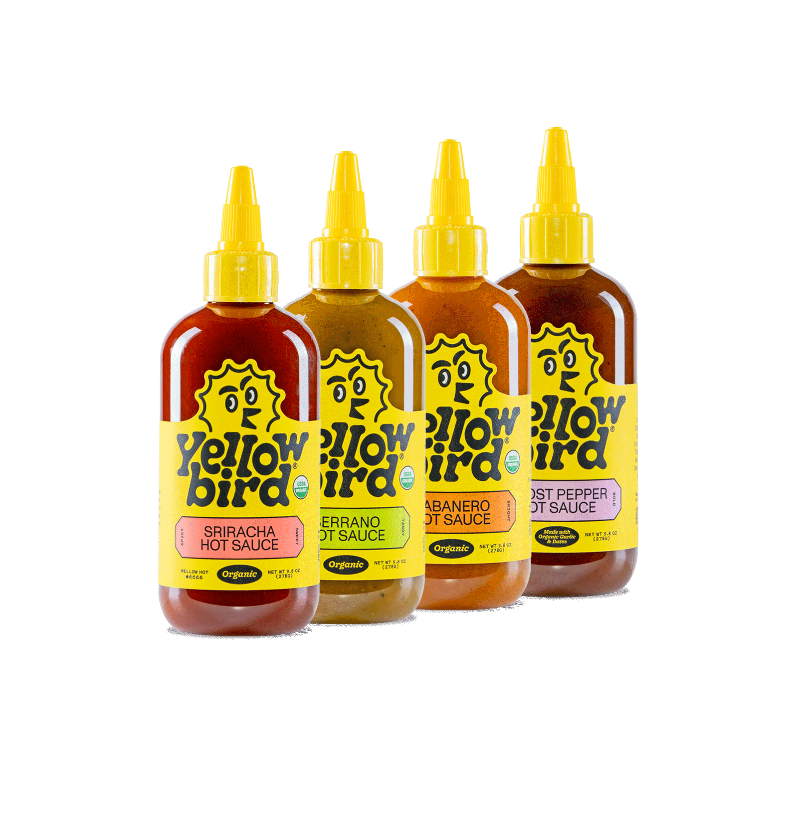 Made with Organic Hot Sauce Variety Set Q1