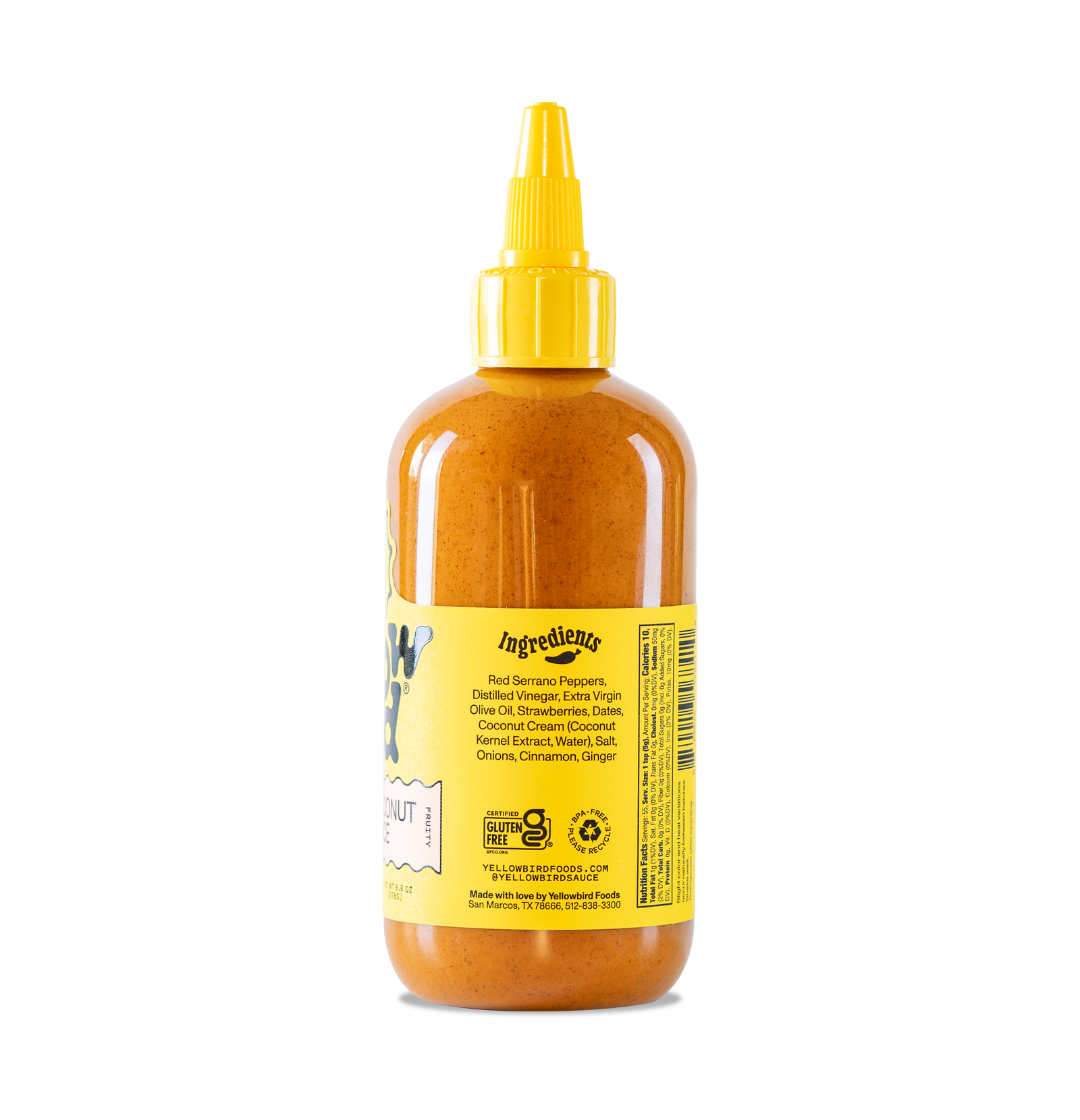 Serrano Coconut Hot Sauce O2