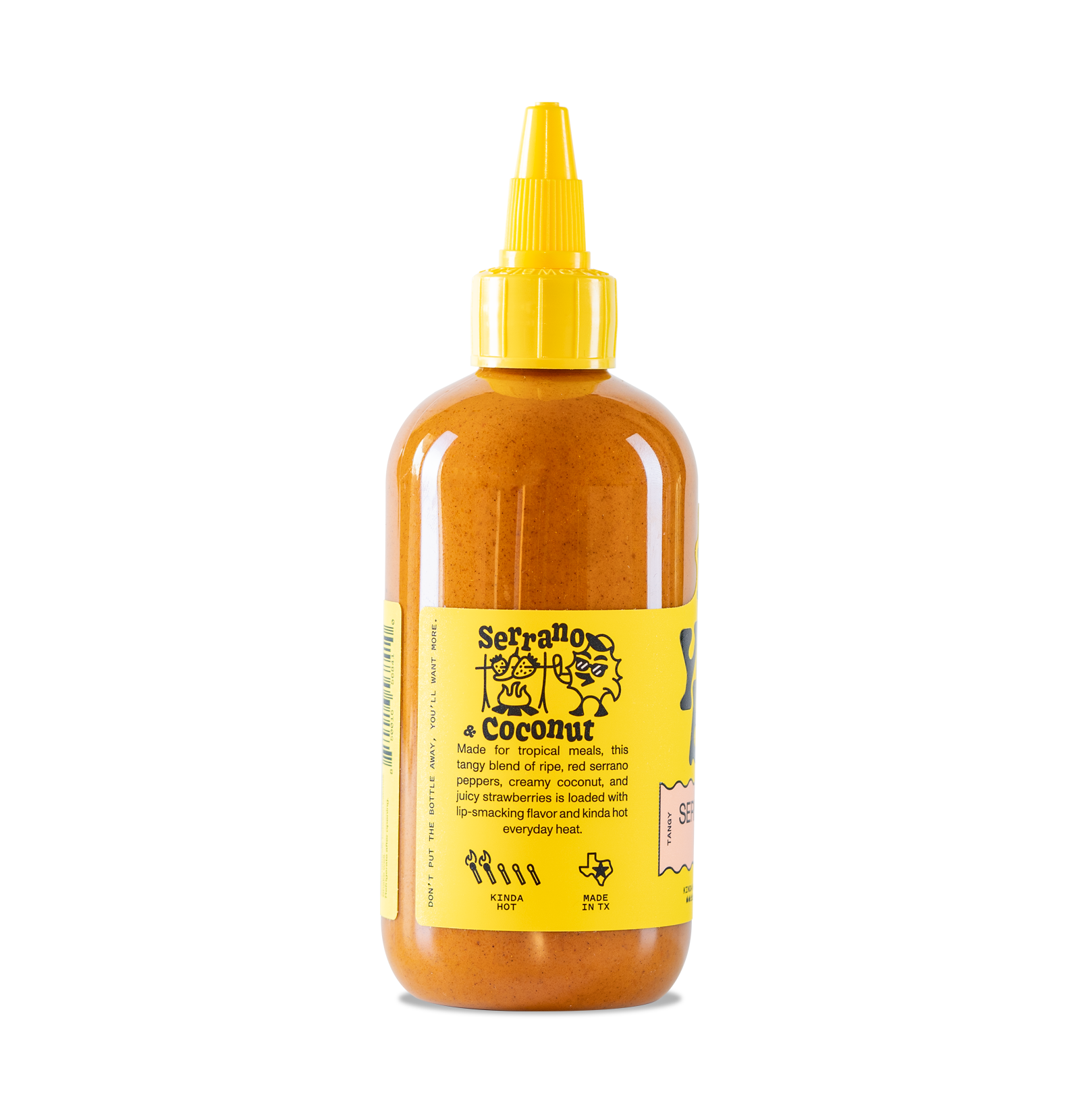 Serrano Coconut Hot Sauce O2