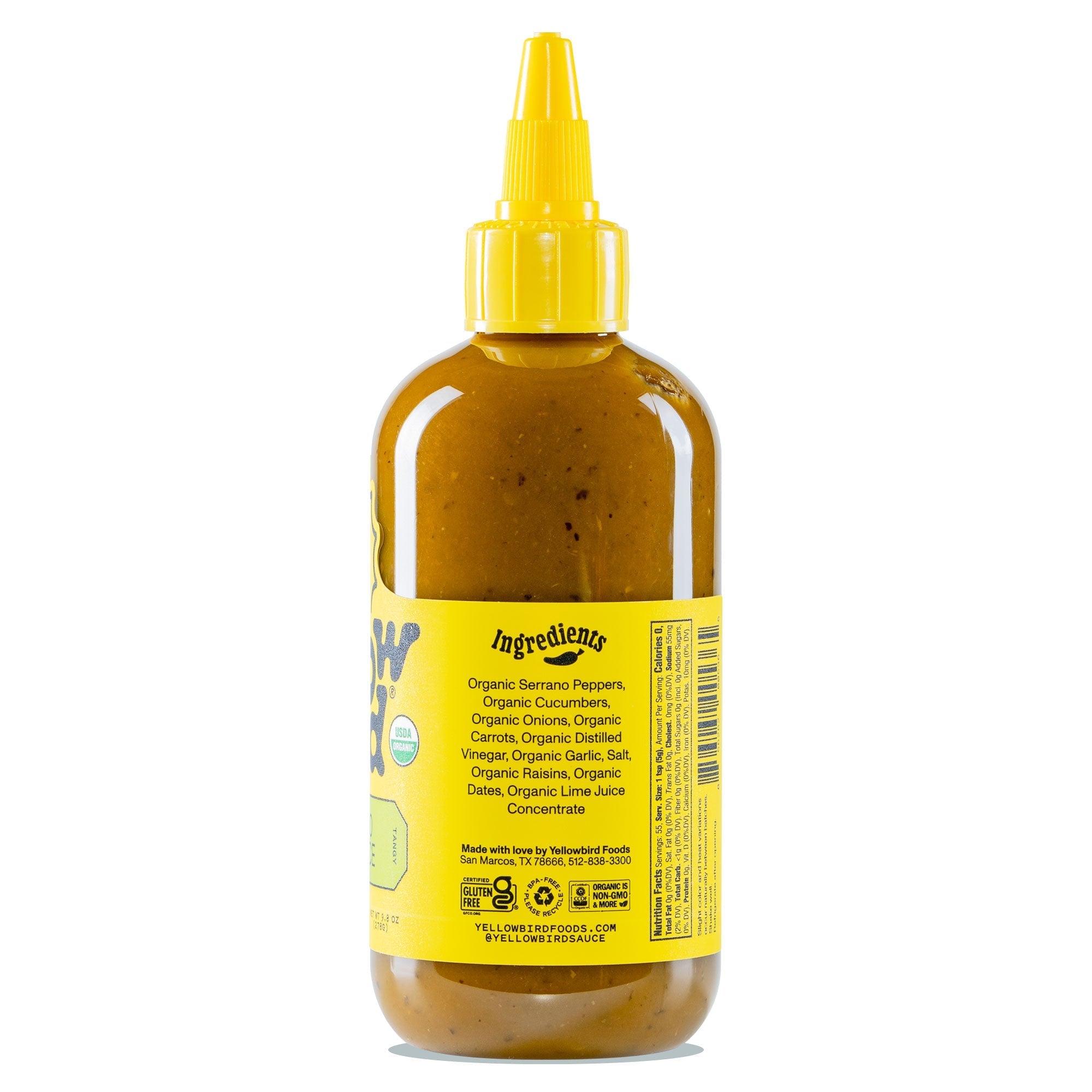 Organic Serrano Hot Sauce N5